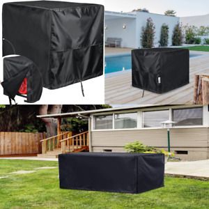 Generator Cover Waterproof Universal Weather Resistant 38 x 28 x 30 inches Black