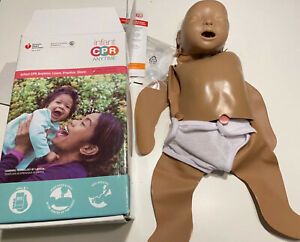 Infant CPR Anytime Heart Association Baby Manikin Missing DVD Instructions