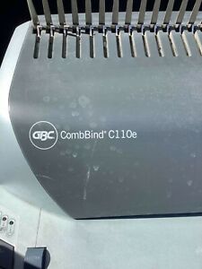 GBC CombBind C110E Electric Binder &amp; Punch Binding Machine