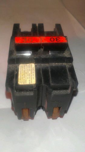 Federal pacific 30amp two pole plug in breaker  stab lock for sale
