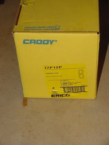 100 - Erico Caddy Conduit to Conduit Clip 12P12P Push In 3/4&#034; 3/4&#034; Spacer - NEW
