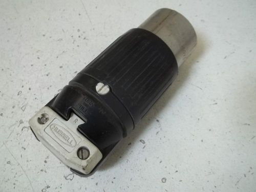 Hubbell 37-65c-3p-4w locking plug *used* for sale