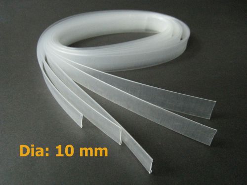 #a99 sz 3/8&#034; dia 10 mm clear heat shrinkable tubing  x 5m / lot for sale