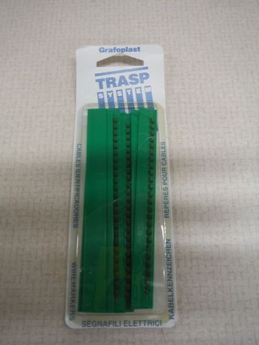 1 pack of 10 strips trasp grafoplast markers 117m for sale