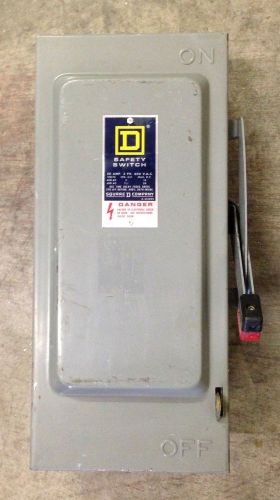 Square D 30 Amp 600 V Fusible Dusconnect Switch H361