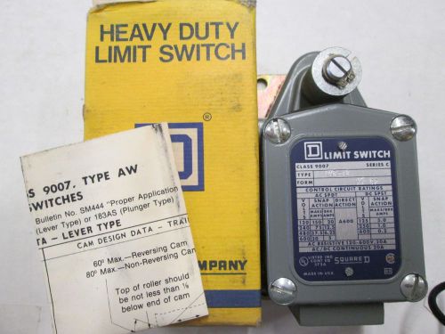 Square d 9007-tub12 heavy duty limit switch ser.c 9007tub12 new for sale