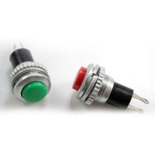 30X DS-316 Momentary Push Button Switch 0.5A250V 10mm Mount No Lock for Doorbell