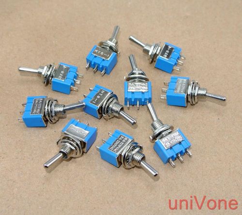 Mini toggle switch on-on spdt x10pcs for sale