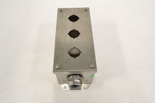 SQUARE D 9001KYSS3 STAINLESS 9X4X3-1/2 IN ELECTRICAL ENCLOSURE B290528
