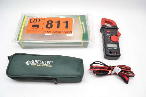 NEW GREENLEE CM-600 CLAMP-ON AC CURRENT VOLTAGE METER 600V-AC TEST B443083