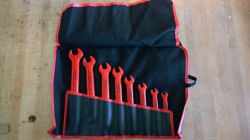 Knipex Insulated Open End Wrench Set, 98 00