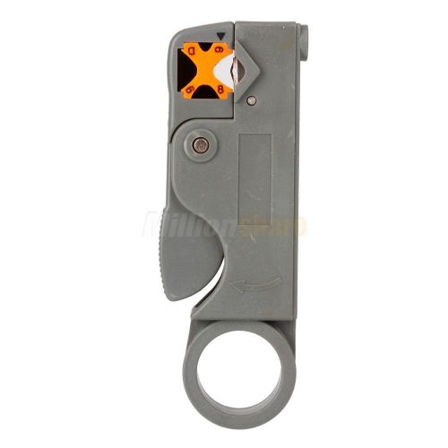 Wire Cable Cutter Stripper Stripping Pliers Stripping Crimping Crimper Gray 332