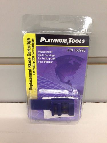 Platinum tools replacement blade cartridge for prostrip 25r coax stripper for sale