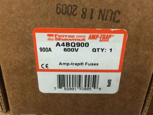 Ferraz Shawmut AMP-TRAP 2000 900A 600V A4BQ900 Fuse NEW IN BOX