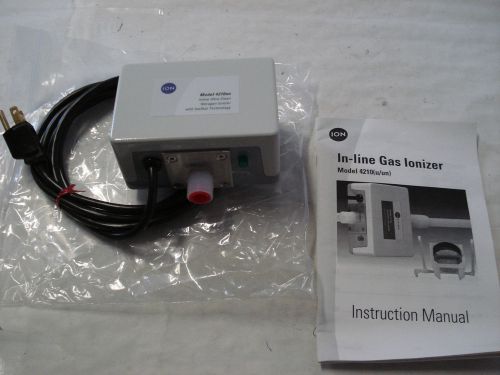 ION SYSTEMS MODEL 4210un IN-LINE GAS IONIZER-NITROGEN,INPUT 120VAC, 70psi