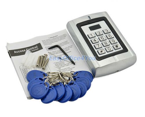 125khz rfid em card metal door access controller reader keypad sebury bc-2000 for sale