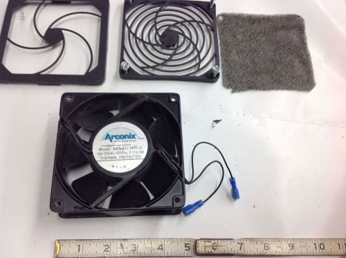 Arconix ARAH1238S2-C Axial Enclosure Cooling Fan. 100-125V 0.17/0.18A. TAKEOUT