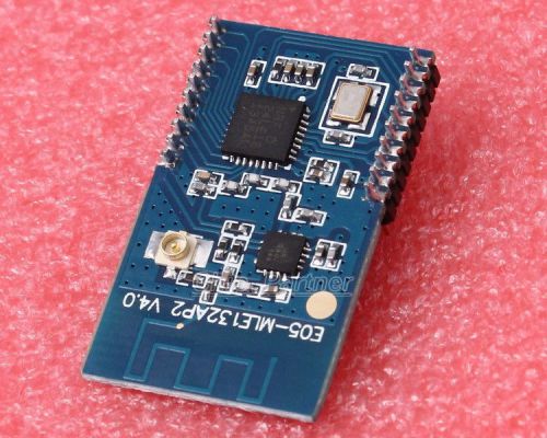 2.4g nrf24le1+pa+lna mcu+nrf24l01 double antenna active rfid wireless module for sale