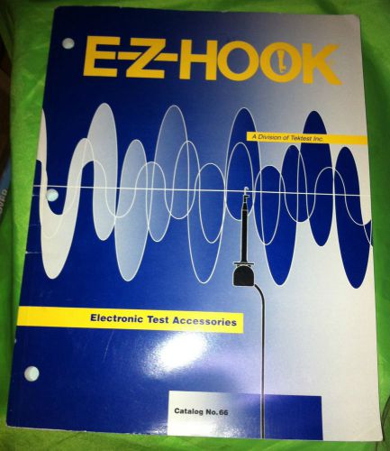 E-Z-Hook Tektest Electronic Test Accessories Catalog No. 66