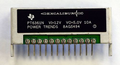 Texas Instruments PT6361N DC-DC 11A 12V Input Adjustable Integrated Regulator