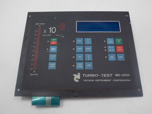 Vacuum Inst Corp Turbo-Test MD-390S Display Board