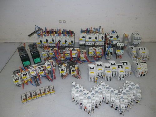 33 POUNDS ELECTRICAL LOT, CONTACTORS, RELAYS, CIRCUIT BREAKERS