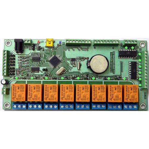 Stu2161407m-l usb controller 16 out 21 in analog 5v relay home automation board for sale