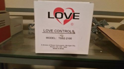 Love controls tss2-2100 dual stage temperature controller switch for sale