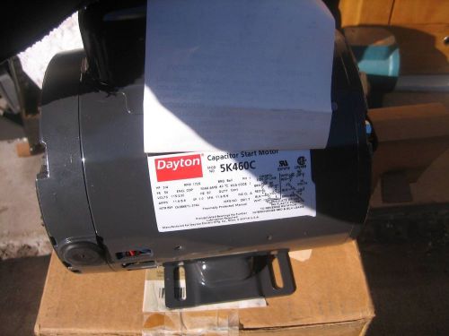 *new* dayton motor 3/4 hp 1725 rpm odp fr 56 5k460c for sale