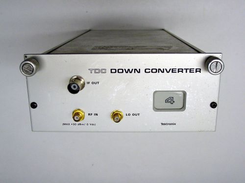 Tektronix TDC UHF Down Converter OPT 2/12 - Ch 4