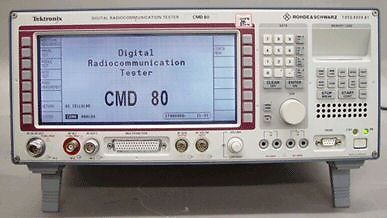 Tektronix/rohde &amp; schwarz cmd 80 digital radio test set for sale