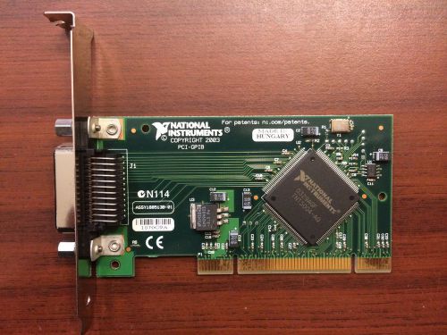 NATIONAL INSTRUMENTS PCI-GPIB IEEE 488.2 Board - Tested, WORKING - US SELLER