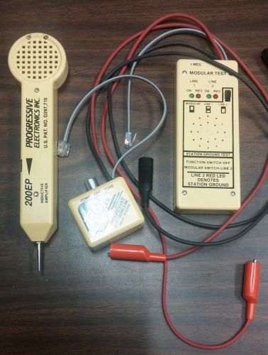 Phone System Test Equipment - Progressive  600LS &amp; 200EP &amp; 77M