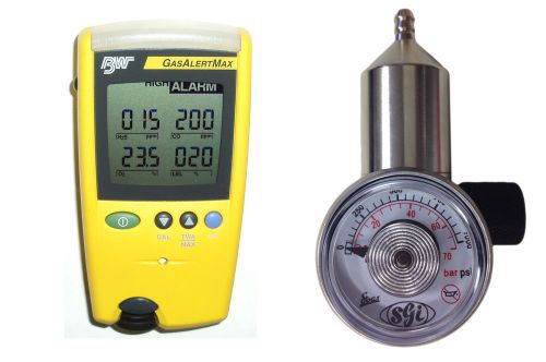 Bw tech gas alert max calibration regulator for sale
