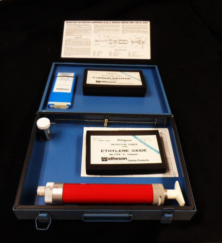Msa universal toxic gas sampling test kit and pump 83499 for sale