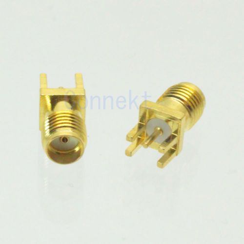 1pce SMA female jack solder PCB clip edge mount RF connector