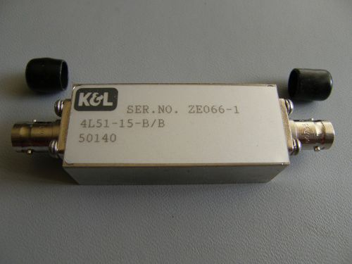 K&amp;L MICROWAVE 4L51-15-B/B filter