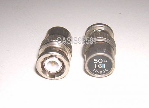 A pair of HP 11593A 50 Ohm Termination