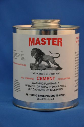 Master All Purpose Contact Cement, Shoe Repair Adhesive, Quick Dry Glue- 1 Quart