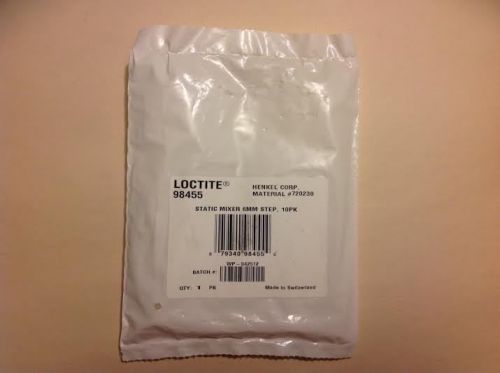 LOCTITE 98455 Mixing Nozzle - Clear With Stepped Tip - Package of 10 Pieces