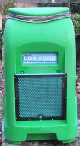 DRI-EAZ LGR 2000 GREEN DEHUMIDIFIER