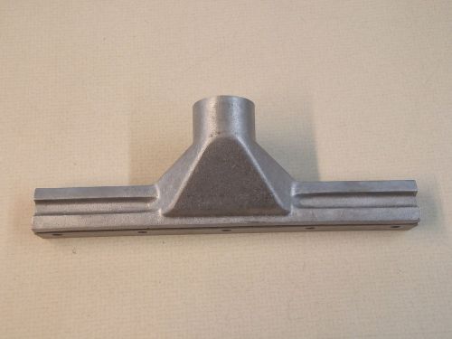 Cast Aluminum Cleaning Tool Attachment 14&#034; Wide 1 3/4&#034; Threaded Hole 800178