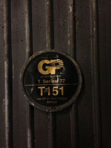 General Pump T151