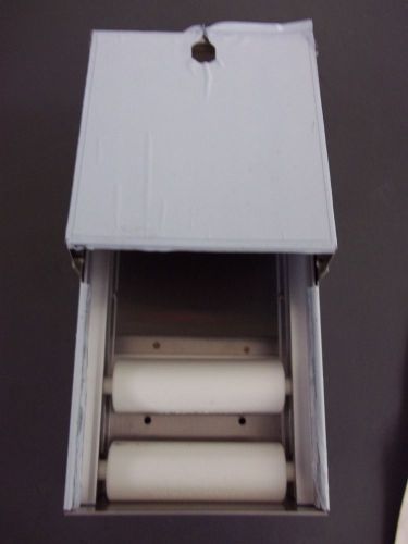 McKinney Parker Stainless Steel X-Tra Roll #615 Toilet Tissue Dispenser NIB NOS