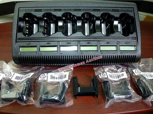 New motorola wpln4130a wpln4127ar charger apx6000 apx7000 xts5000 ht1000 mts2000 for sale
