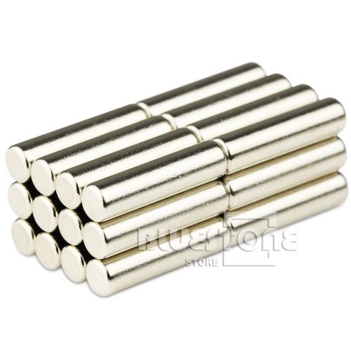 20pcs n35 strong round cylinder bar magnets d 5 x 20mm rare earth neodymium for sale