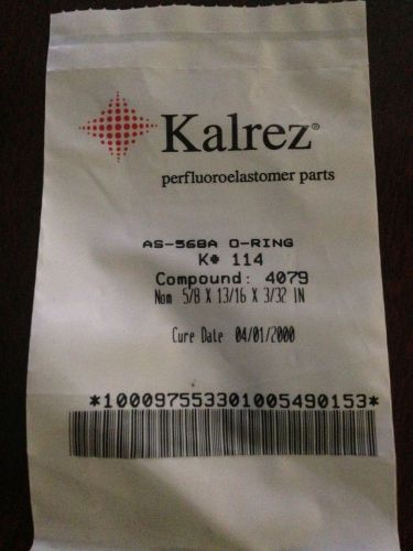 Kalrez O Ring AS-568A K# 114 Dupont Dow New Old Stock
