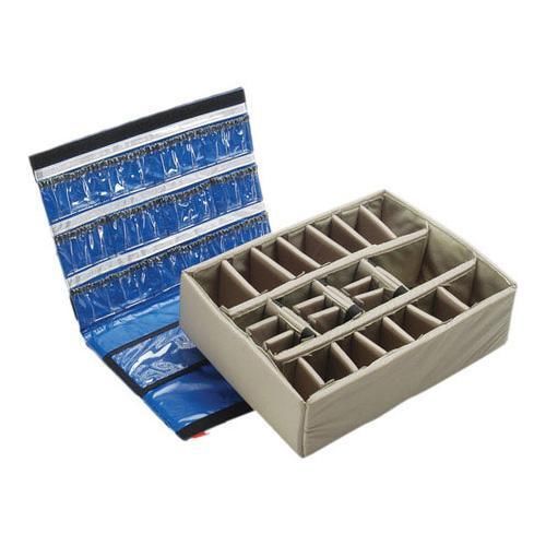 Pelican 1550 ems accessory set, lid organizer and divider kit #1550-406-200 for sale