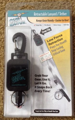 NOS Gate Keeper By: Hammerhead Retractable Lanyard Tether Snap Clip #RT2-0040