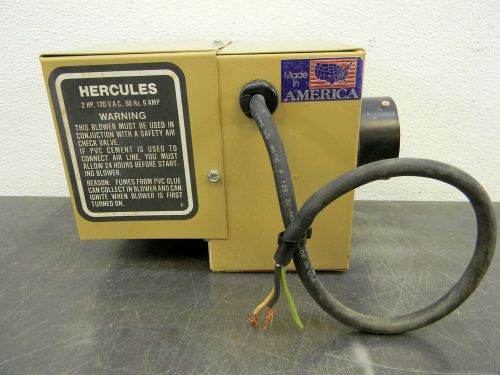Hercules spa air injector hot tub blower motor  electric motor 120 v 2 hp for sale